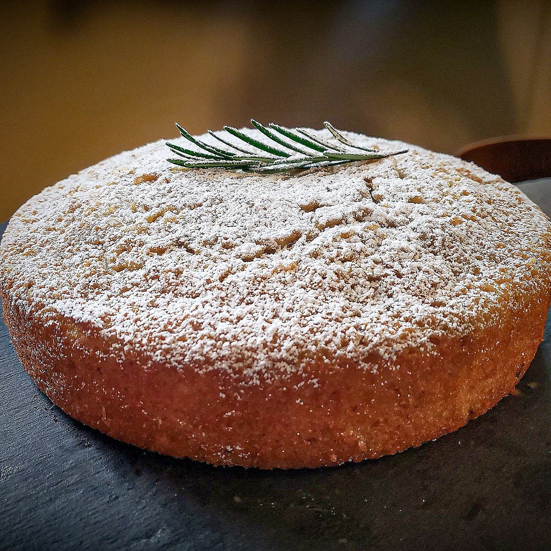 Rosemary Olive Oil Cake with Orange