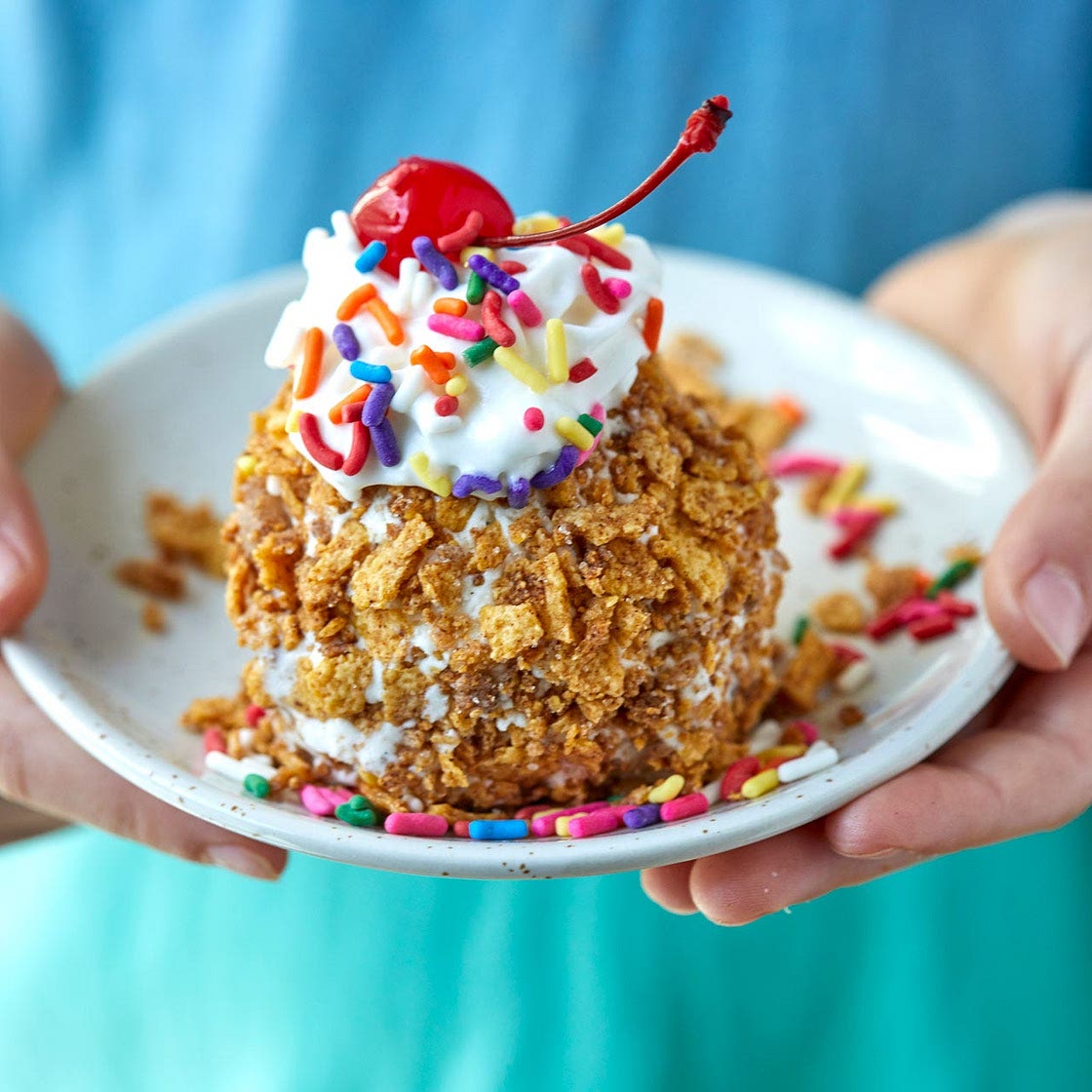 "Fried" Ice Cream