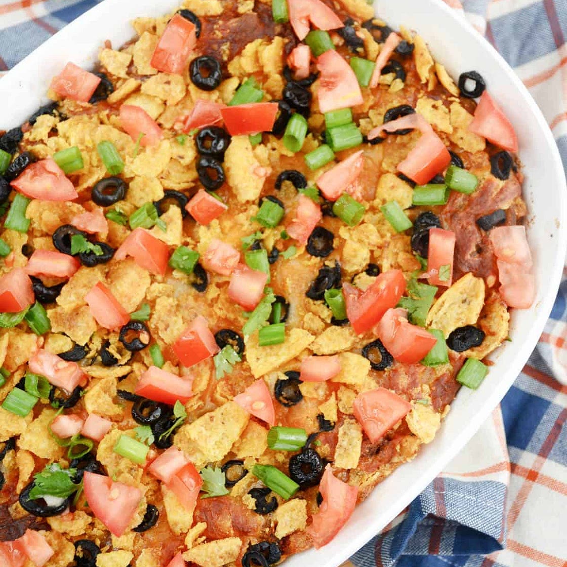 Taco Cornbread Casserole