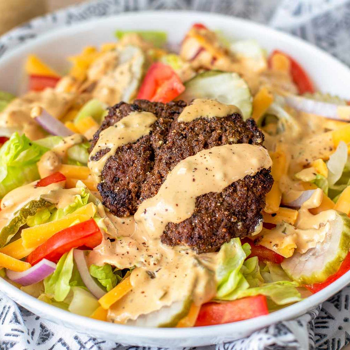 Burger Salad