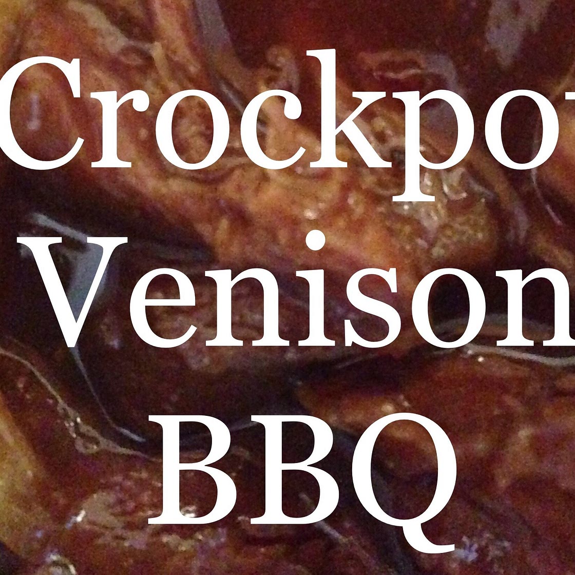 Easy Crockpot Venison BBQ