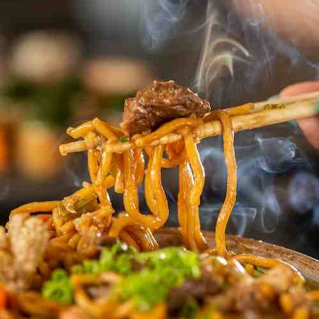 Beef Bulgogi Udon Noodles