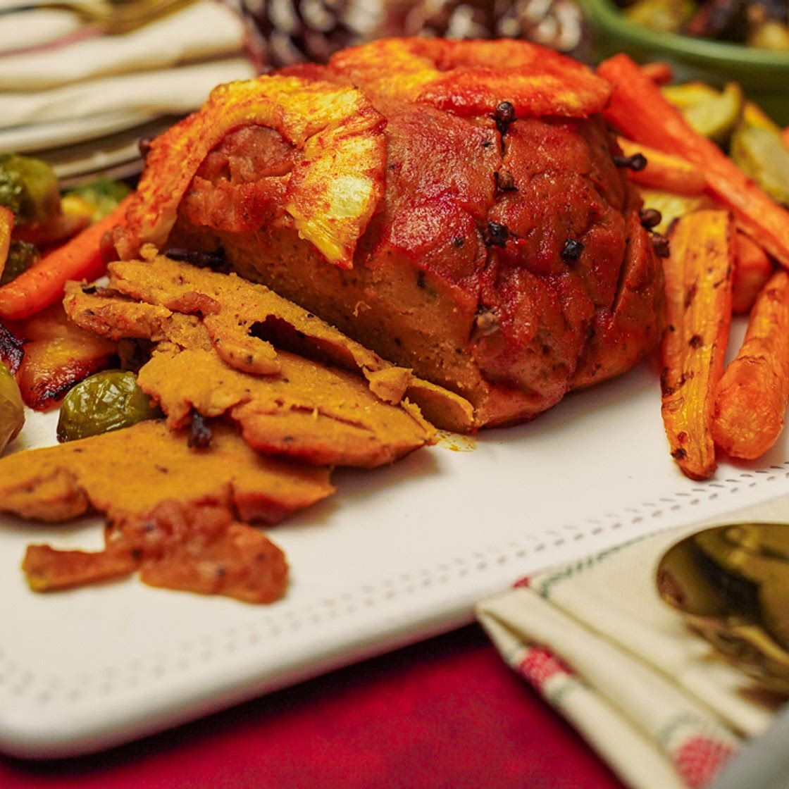Vegan Glazed Ham Roast Recipe