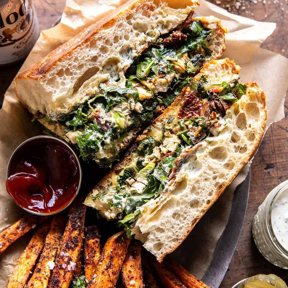 Hot Ranch Chicken and Bacon Sandwich