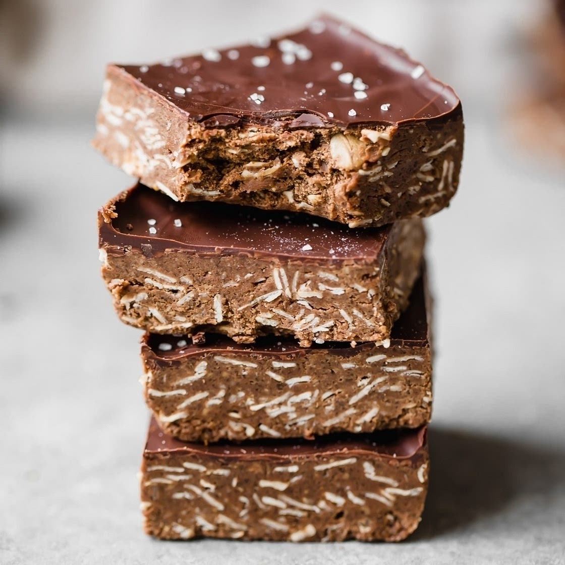 Sea Salt Cashew Butter Chocolate Protein Bars