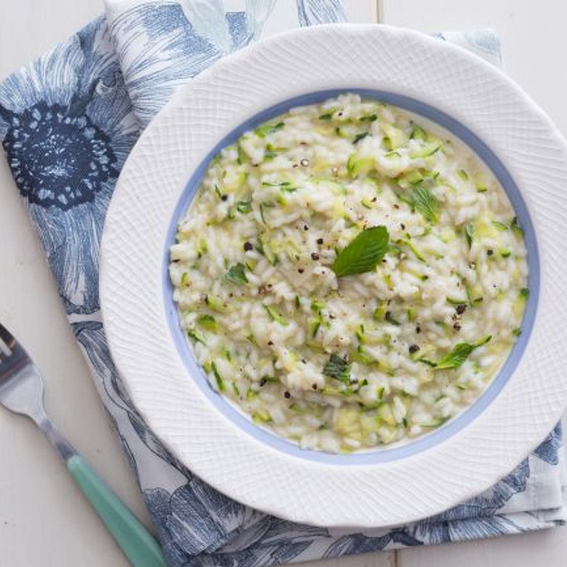 Risotto con zucchine