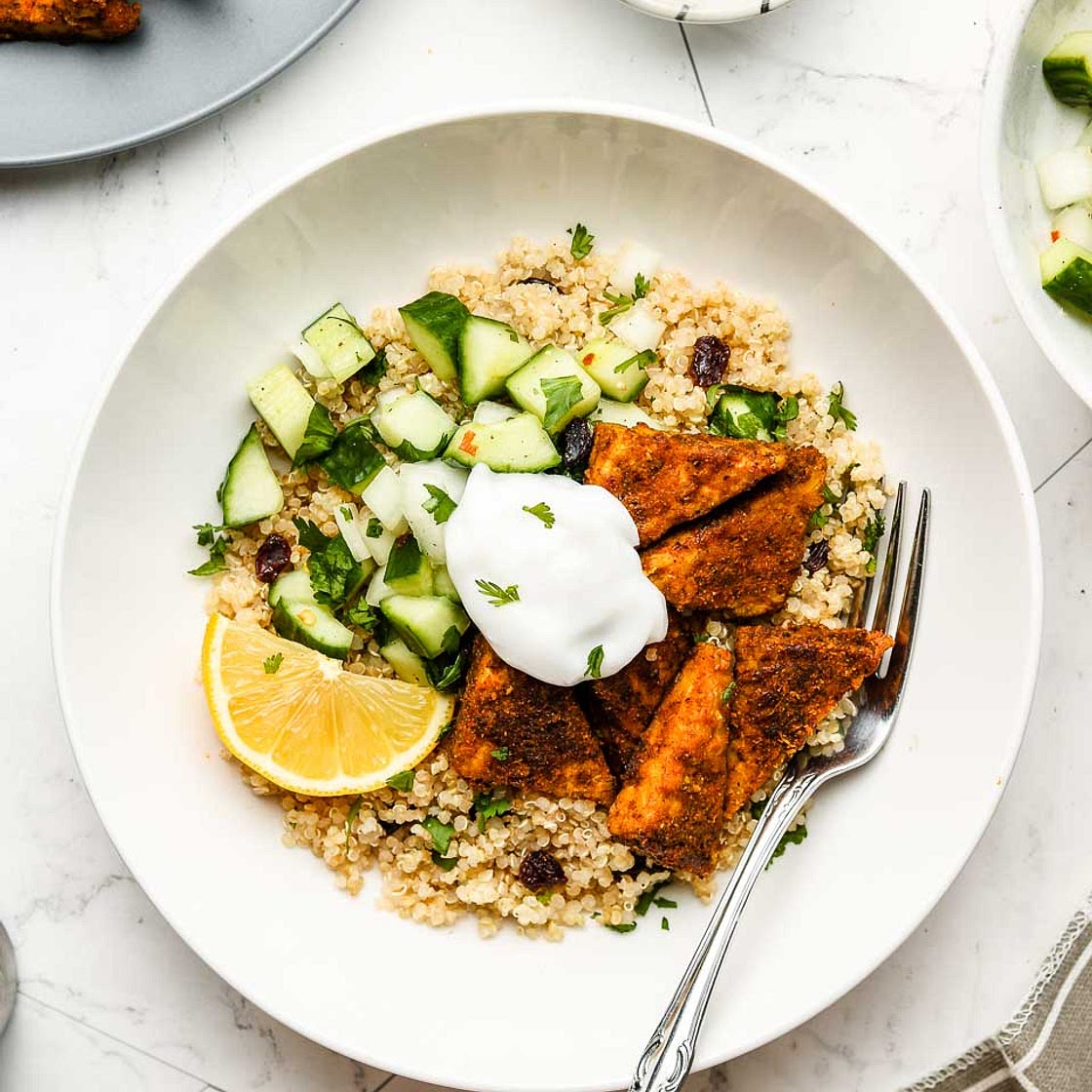 Tandoori Tempeh Bowls
