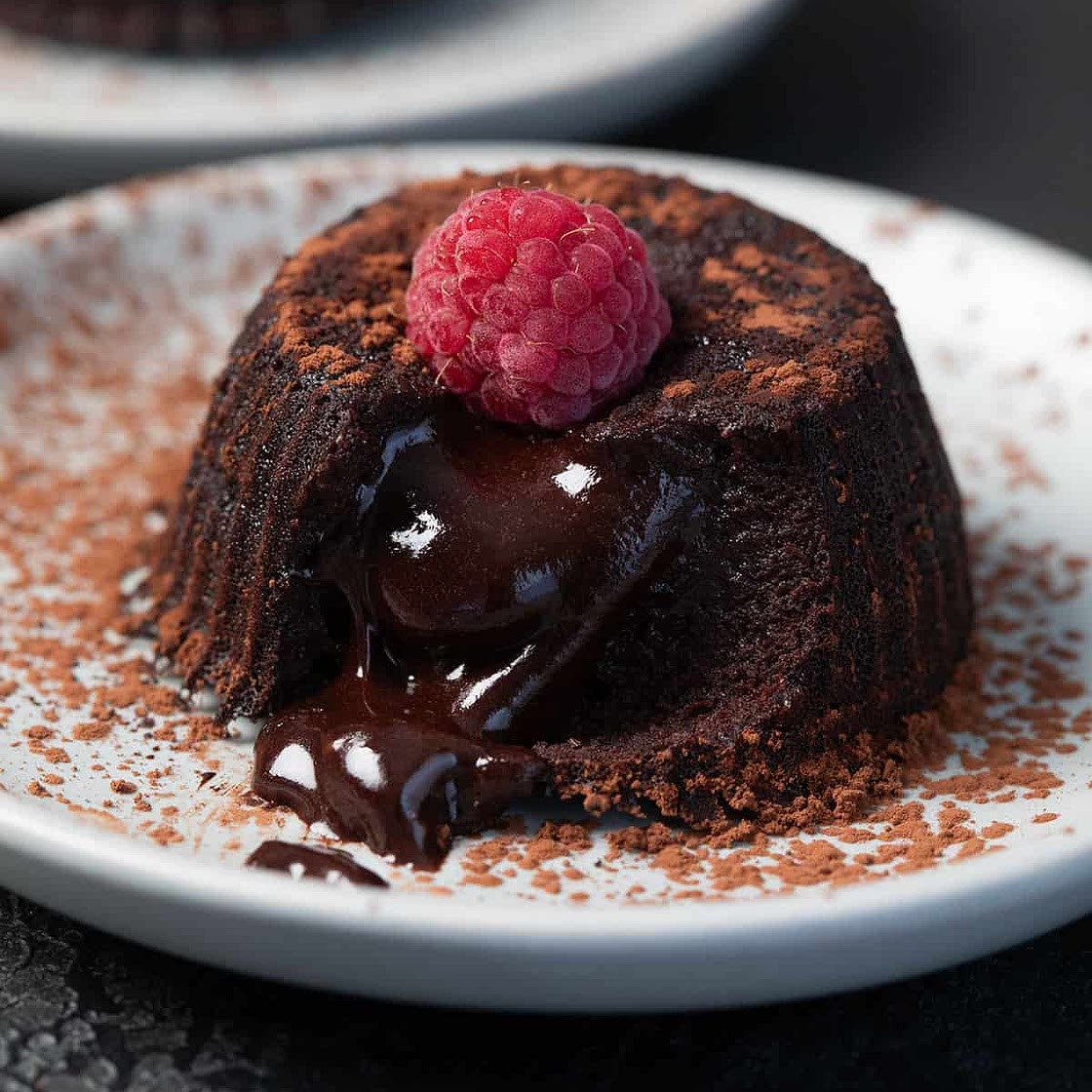 Air Fryer Keto Lava Cakes
