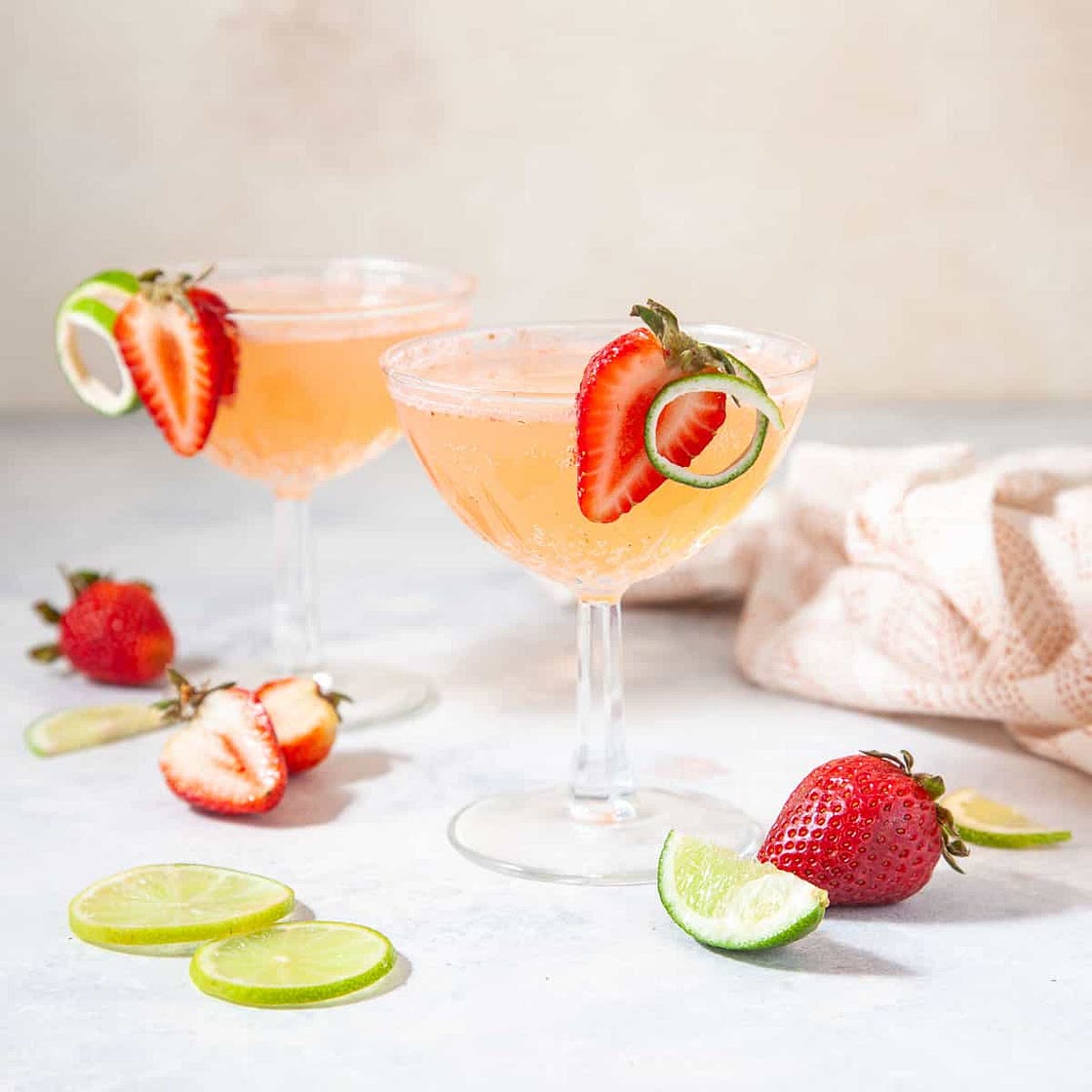 Shaken Strawberry Daiquiri Mocktail
