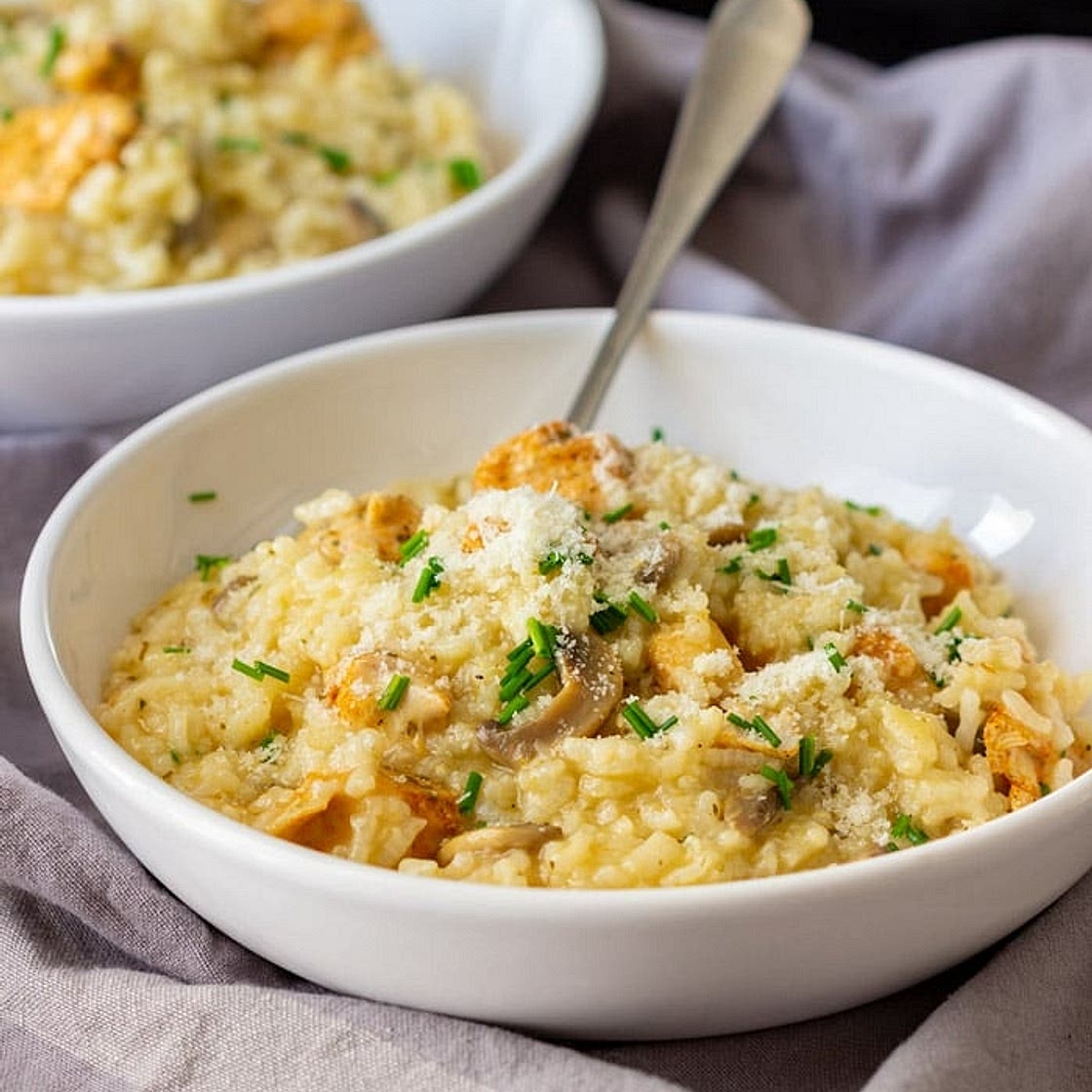 Instant Pot Chicken Risotto