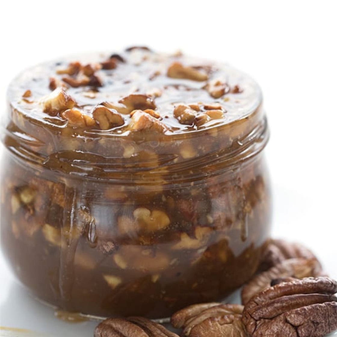 Praline Pecan Sauce - Keto Recipe