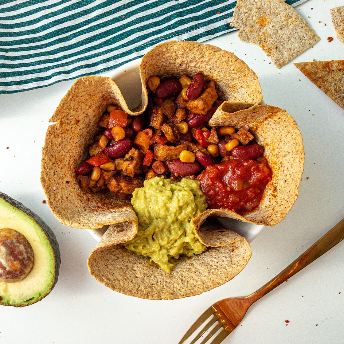 Tortilla bowl