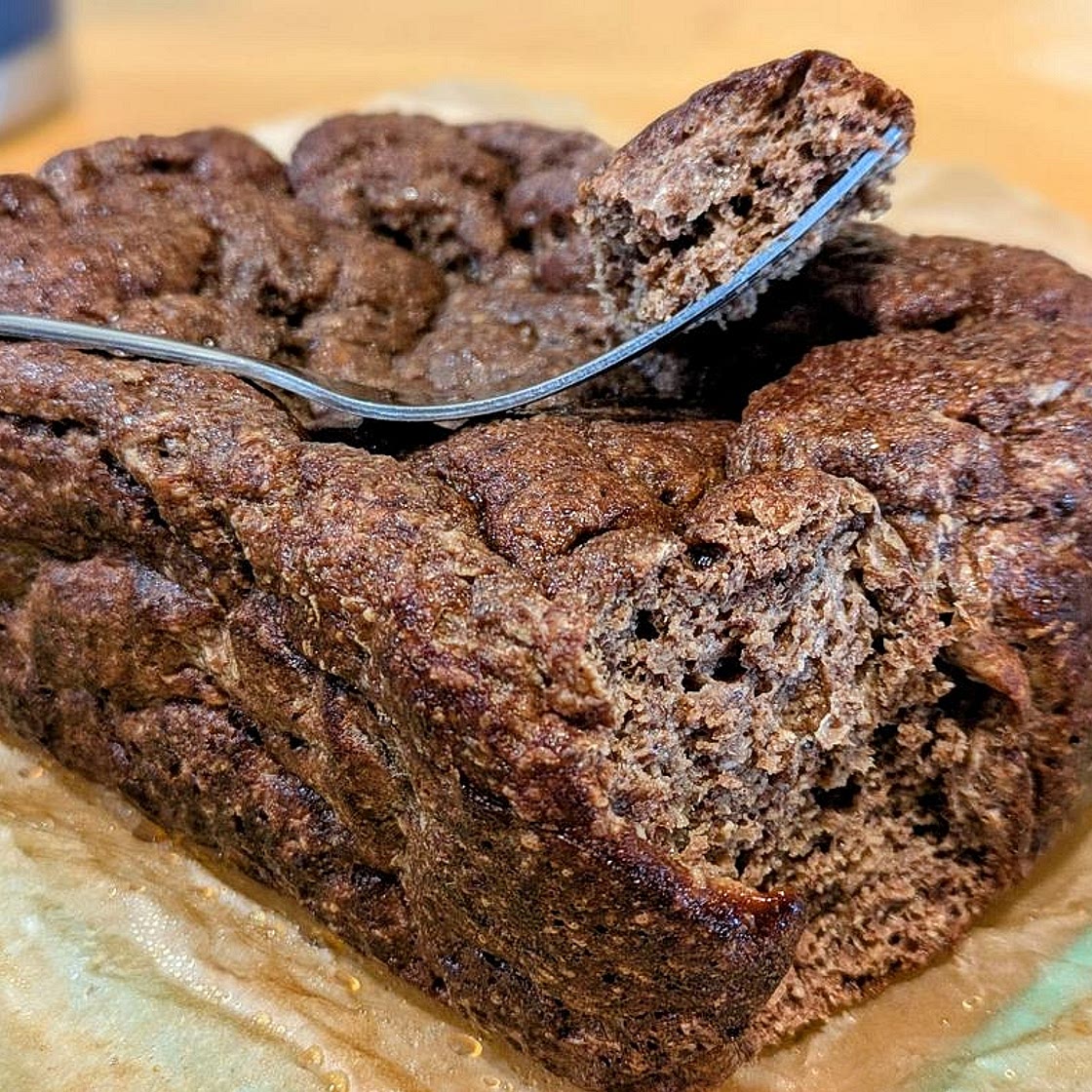Protein Breakfast Banana Bread for One