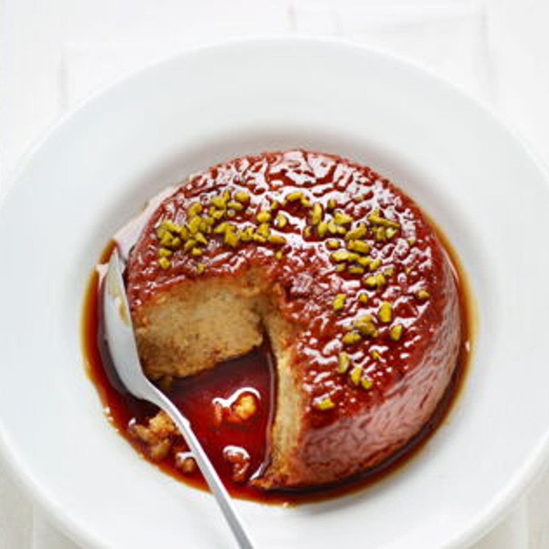 Gâteau de riz au caramel