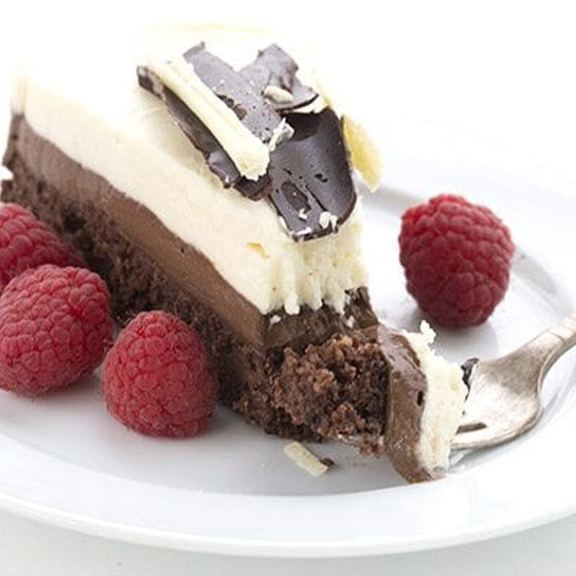 Triple Chocolate Mousse Cake