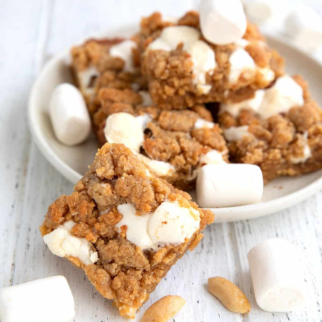 Keto Fluffernutter Bars