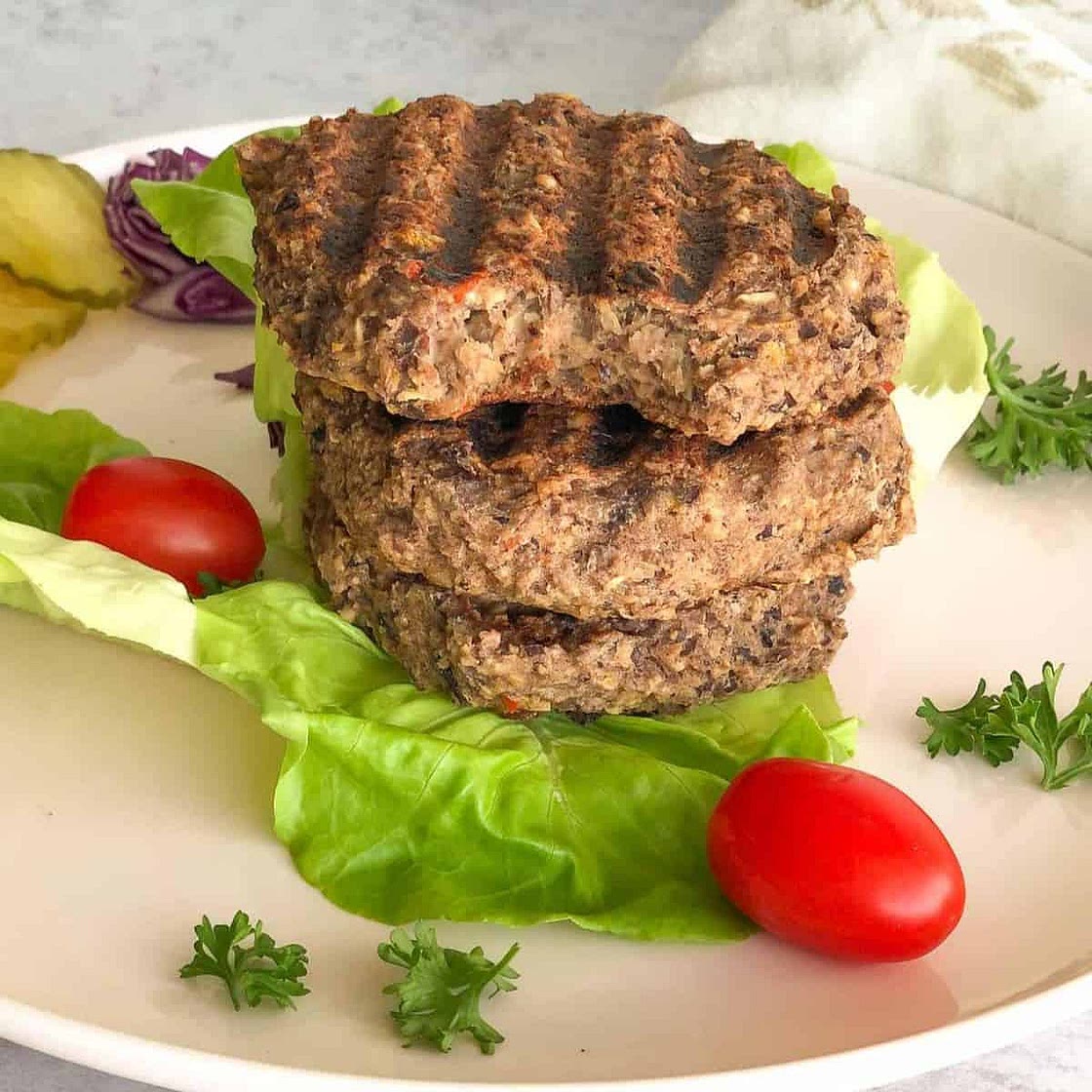 Black Bean Vegan Burger