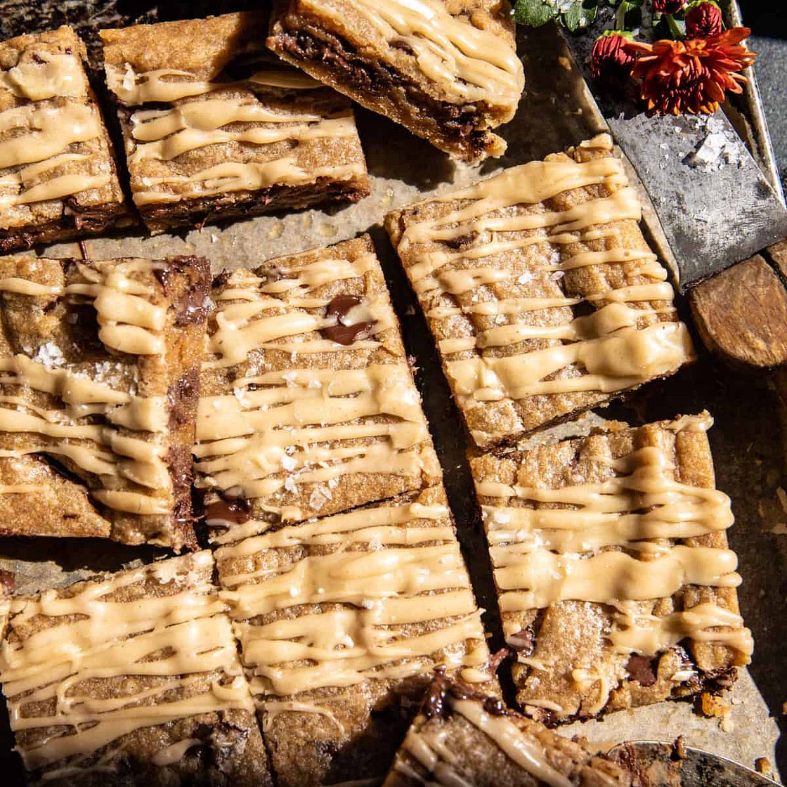 Chewy Maple Brown Sugar Blondies