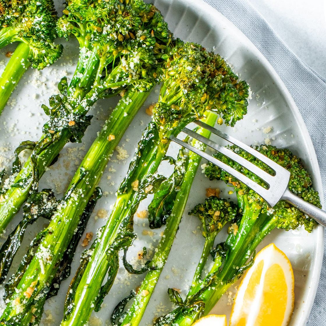 Air Fryer Broccolini