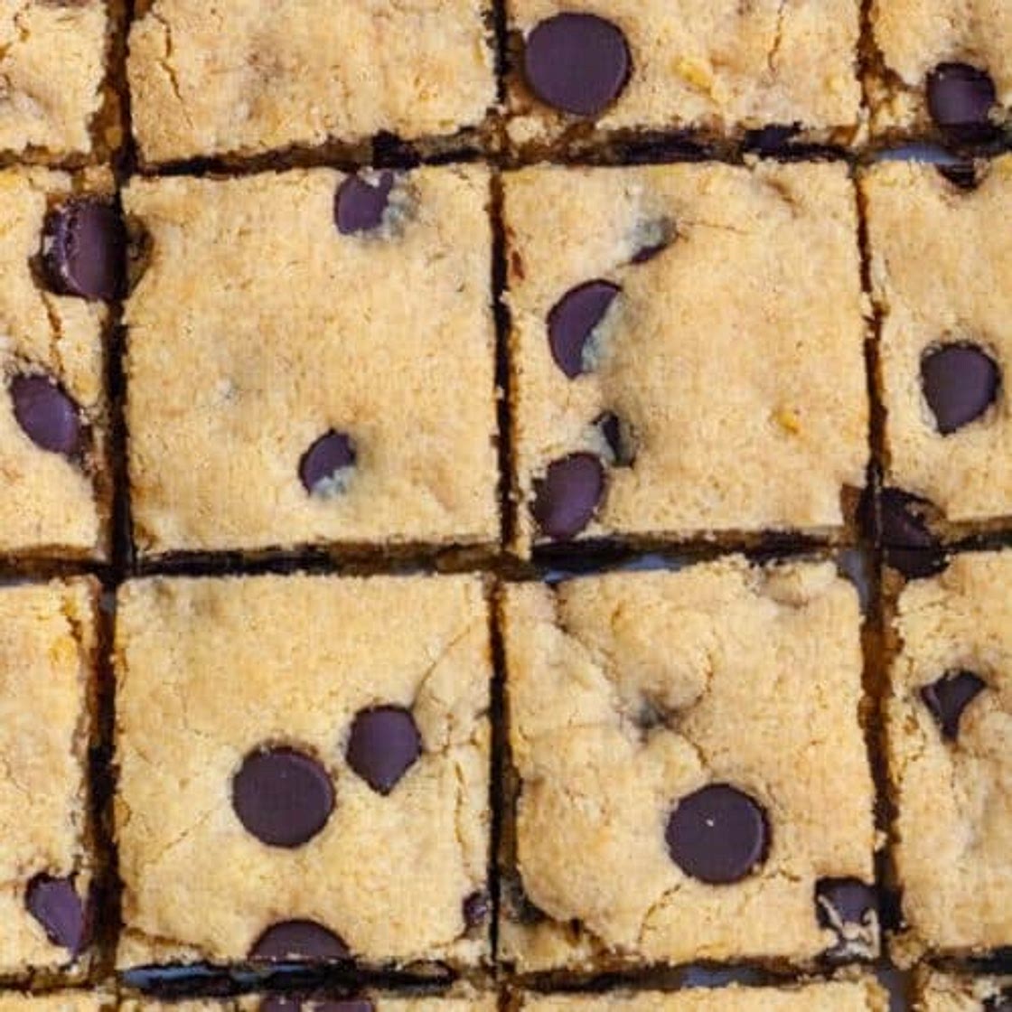 Paleo Blonde Brownies