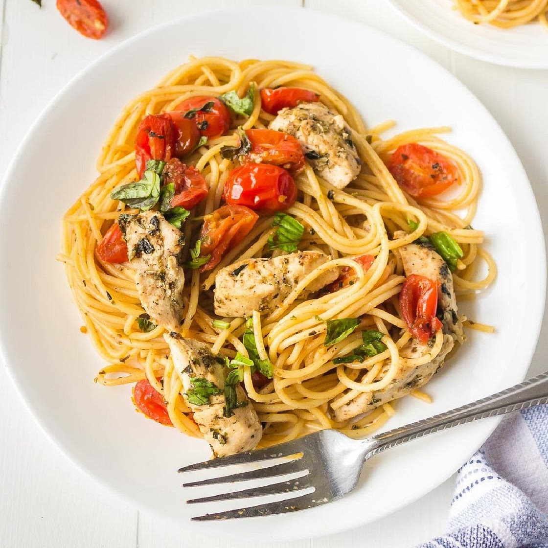 Bruschetta Chicken Pasta
