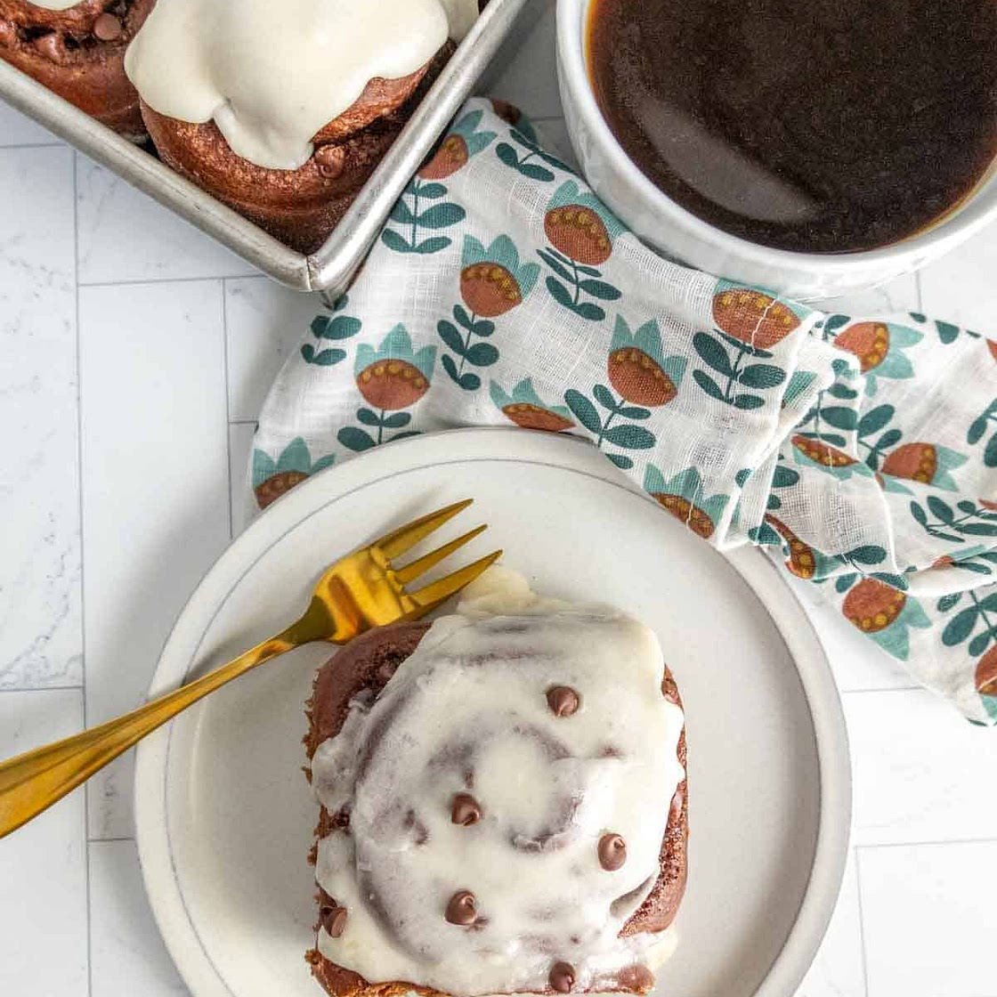 Chocolate Cinnamon Rolls