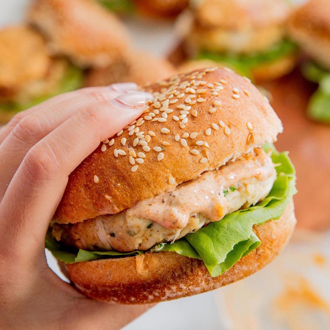Crab Cake Burgers