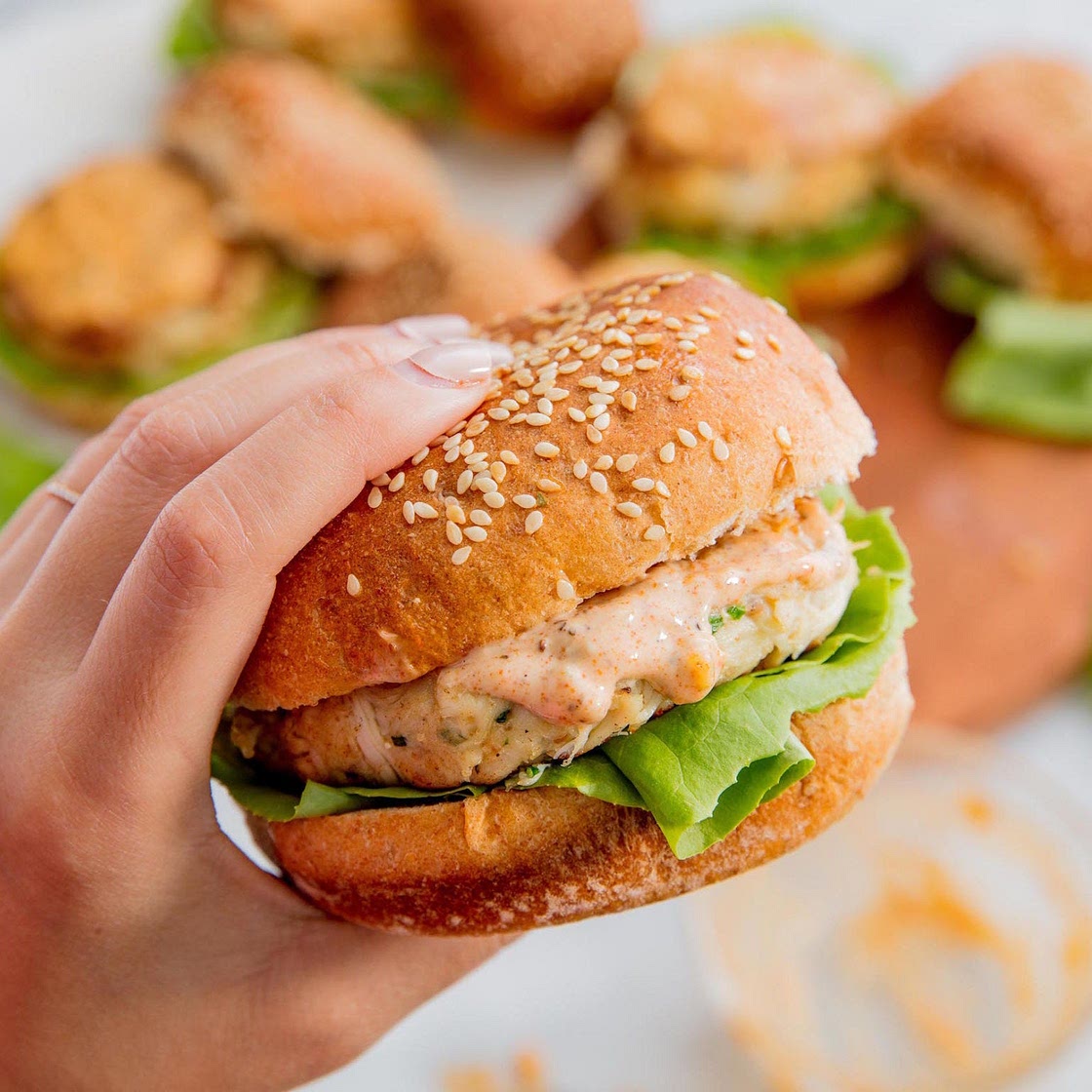Crab Cake Burgers
