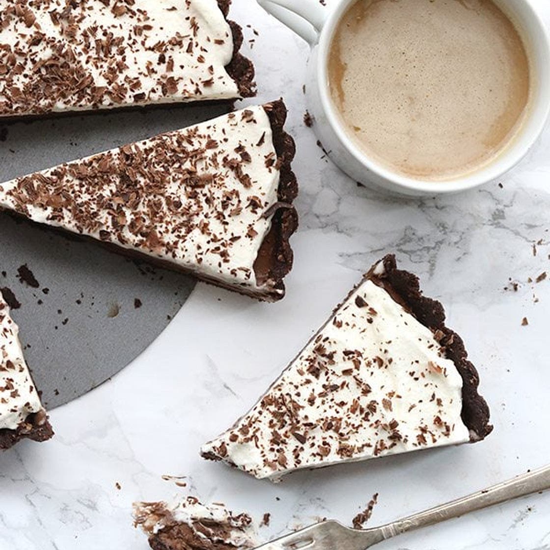 No Bake Chocolate Mousse Tart