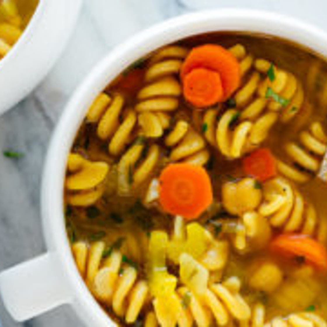 Chickpea Noodle Soup