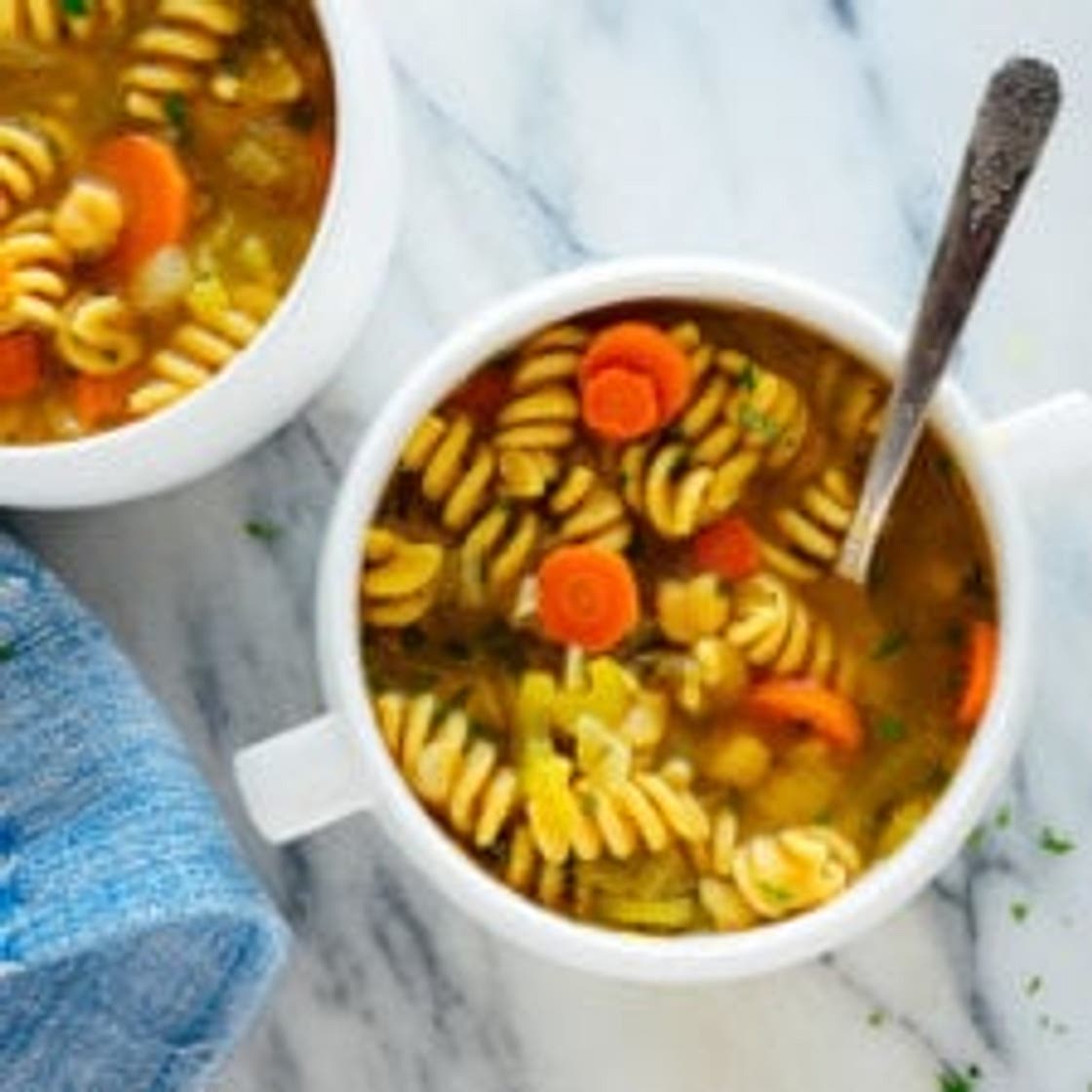 Chickpea Noodle Soup