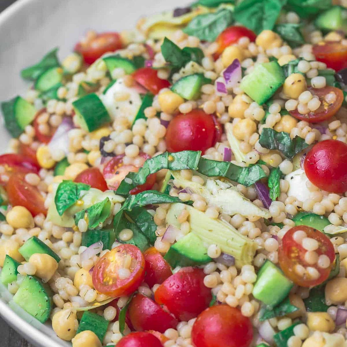 BEST Mediterranean Couscous Salad