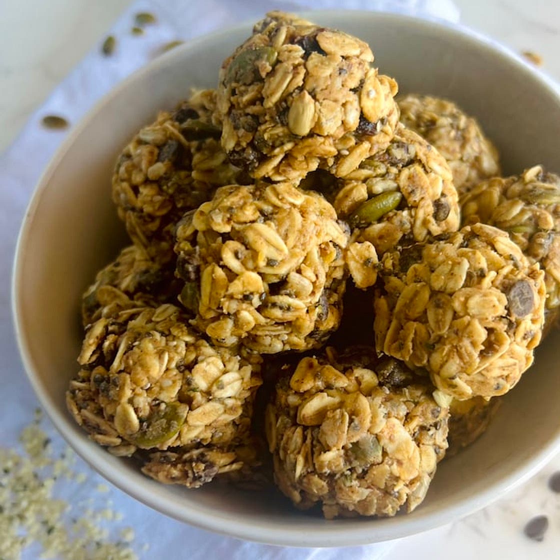 No-Bake Peanut Butter Energy Balls