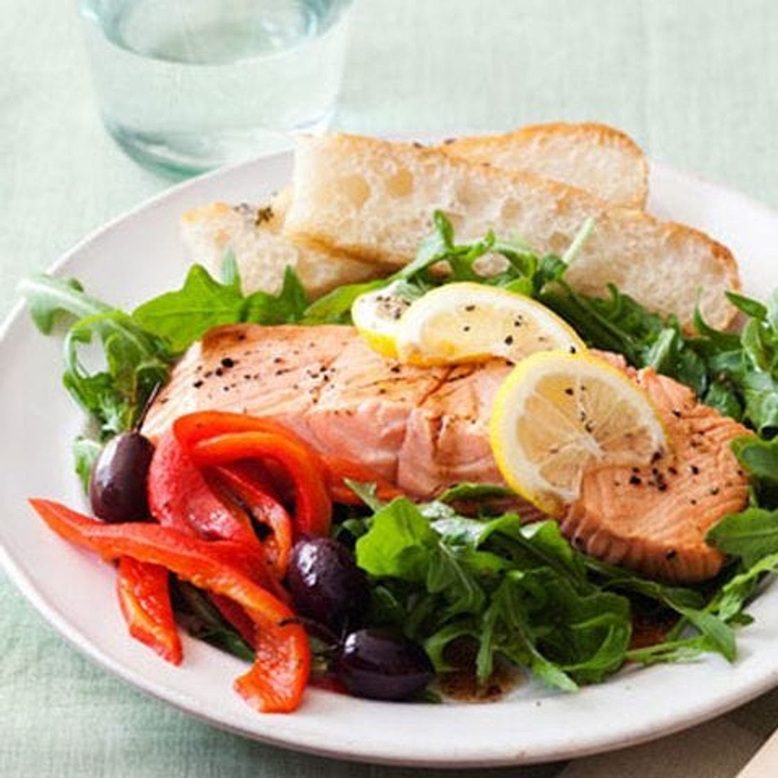 Tuscan Sun Salmon Salad