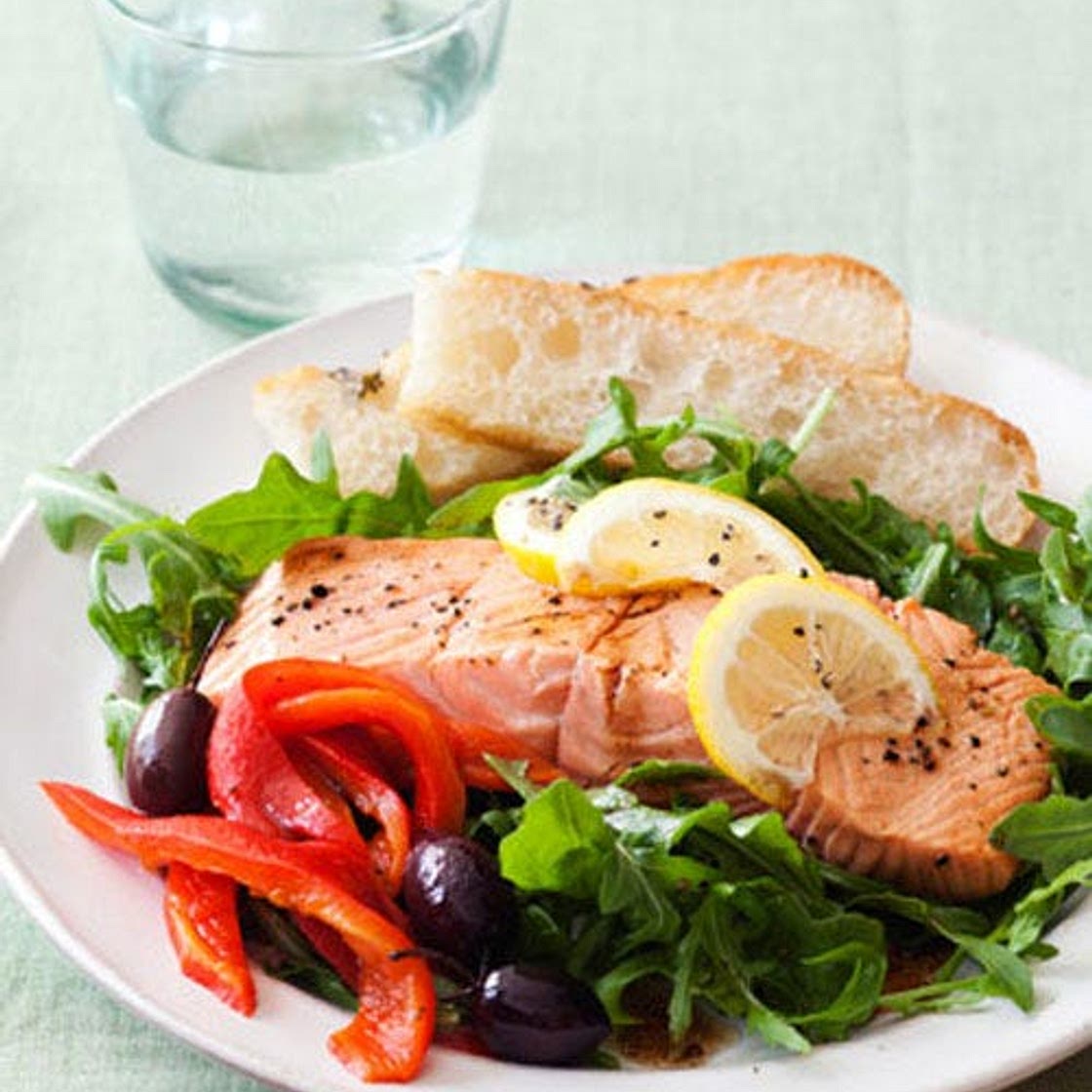 Tuscan Sun Salmon Salad