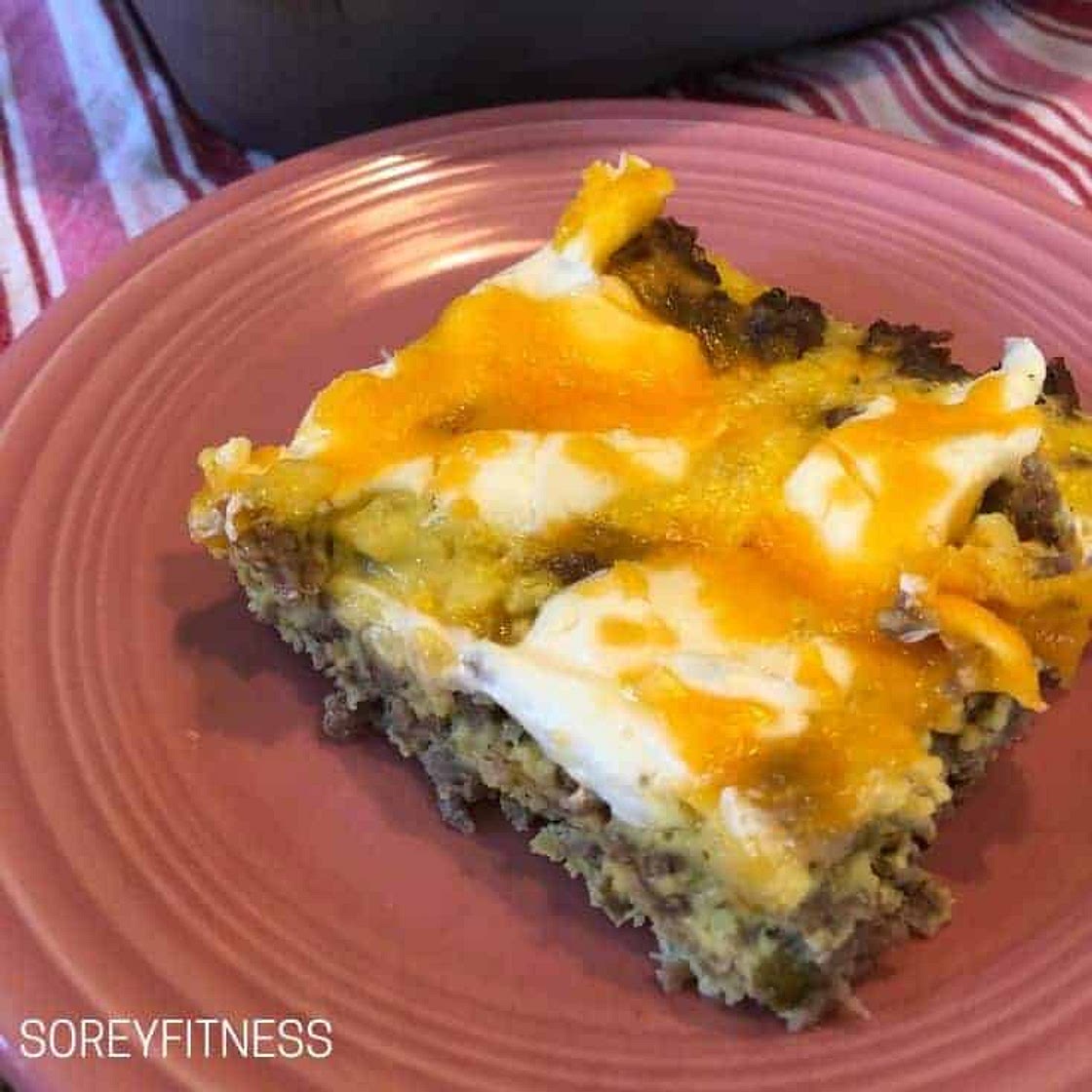 Keto Breakfast Casserole - Low Carb & Make Ahead Recipe