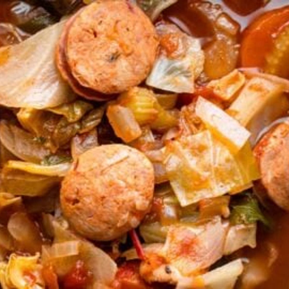 Cabbage Soup with Sausage