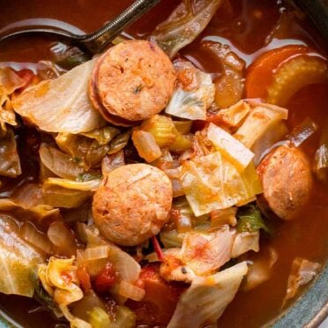 Cabbage Soup with Sausage