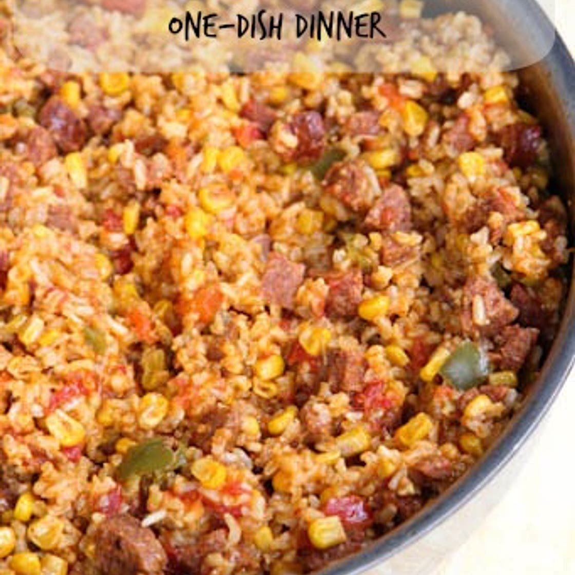 Chorizo Rice Skillet Dinner