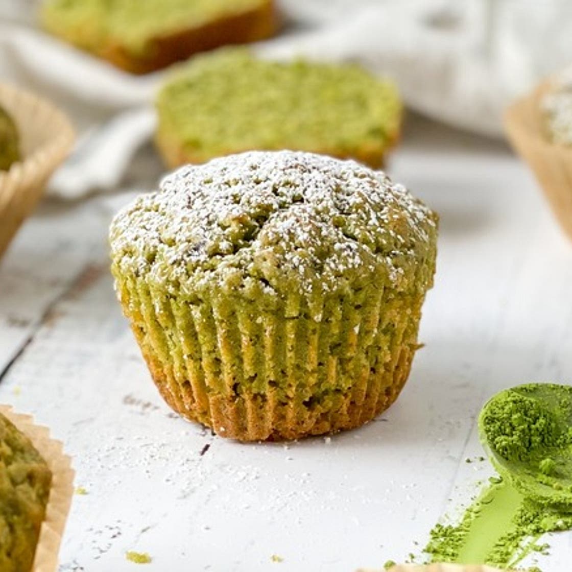 Matcha Muffins Recipe