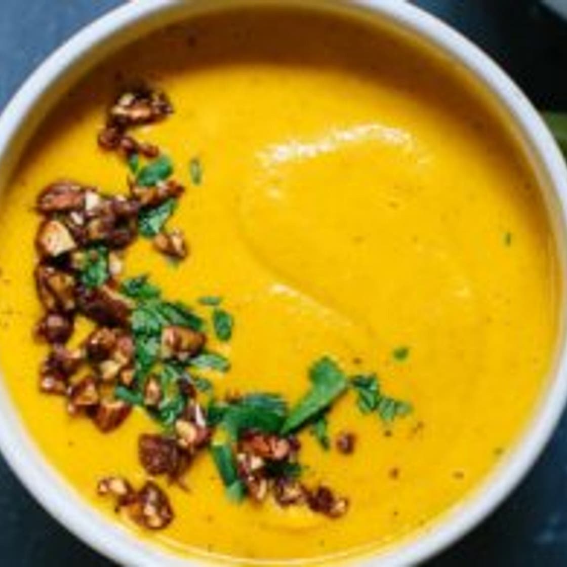 Creamy Thai Carrot Sweet Potato Soup