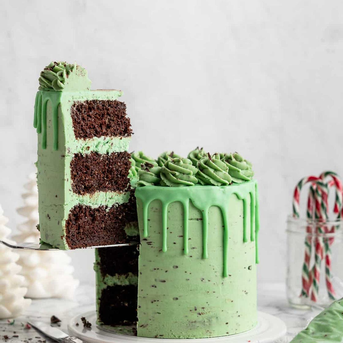 Mint Chocolate Cake