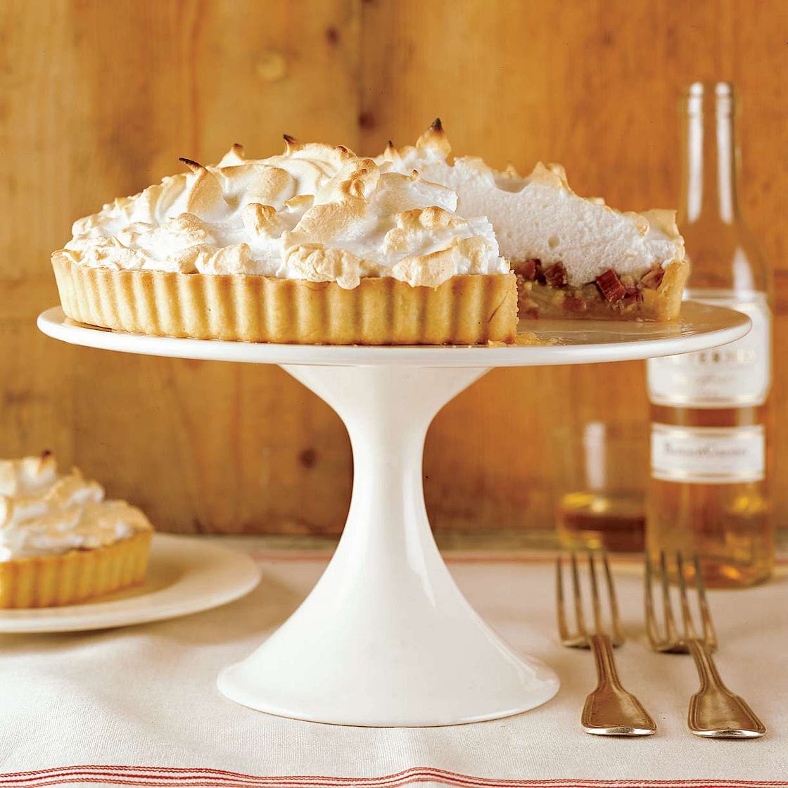Alsatian Rhubarb Tart