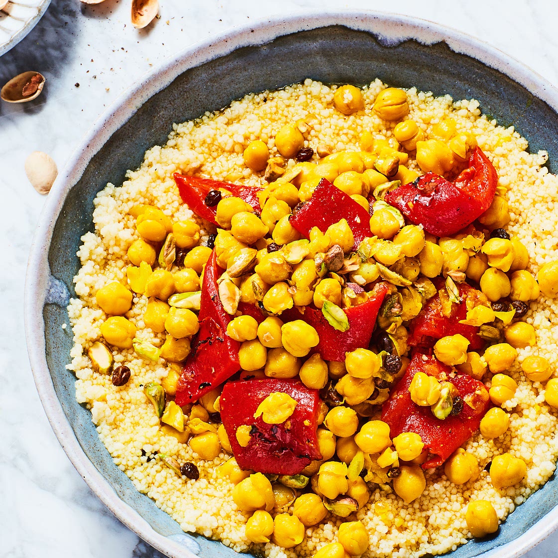 Chickpea and Red Pepper Tagine