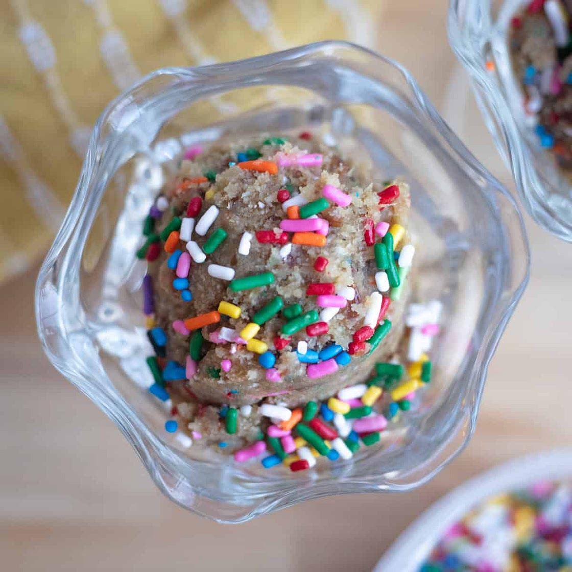 Edible Gluten Free Cookie Dough