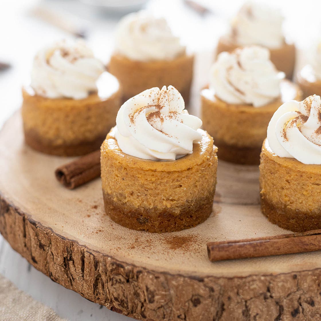 Mini Pumpkin Cheesecake Recipe