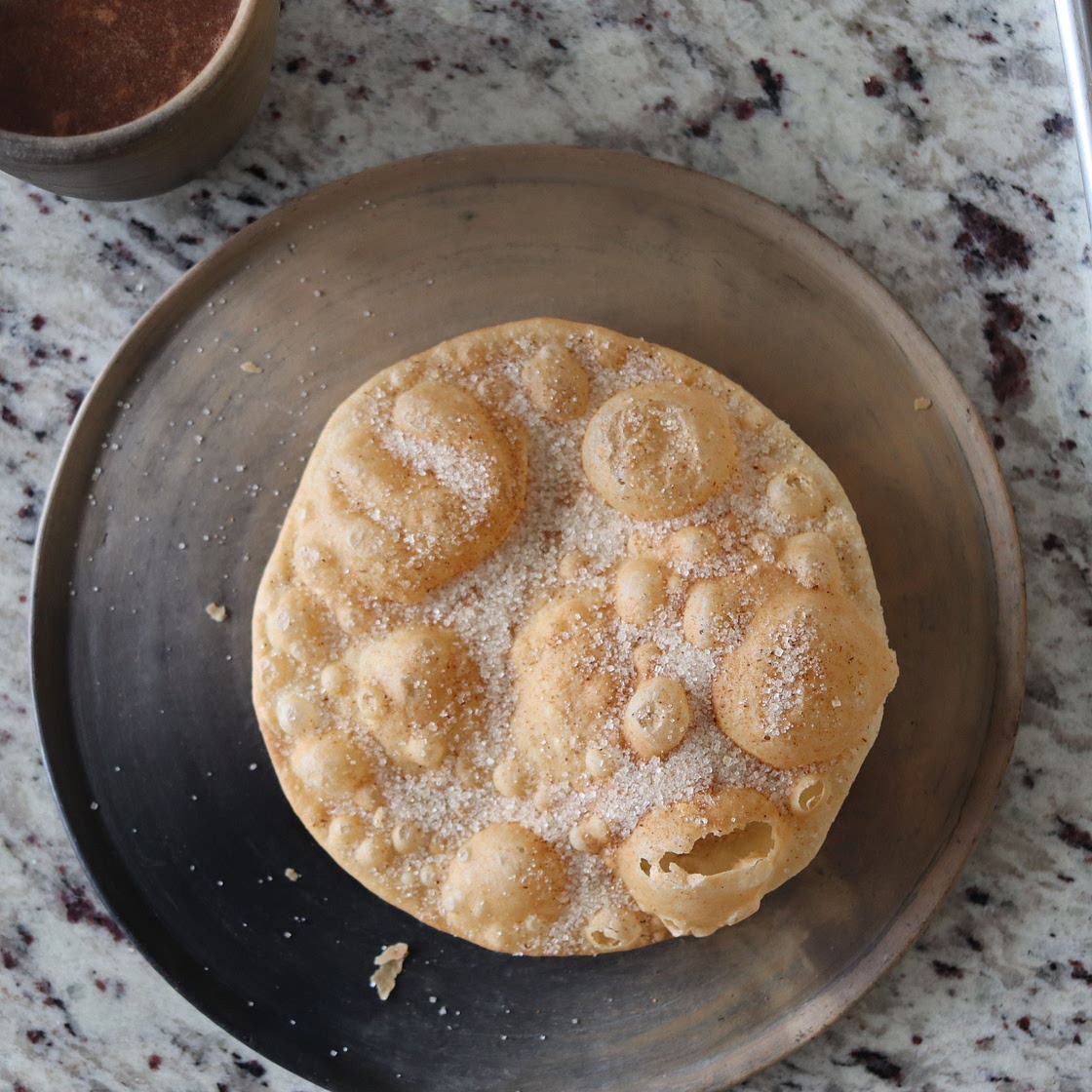 Buñuelos With Spicy Hot Chocolate