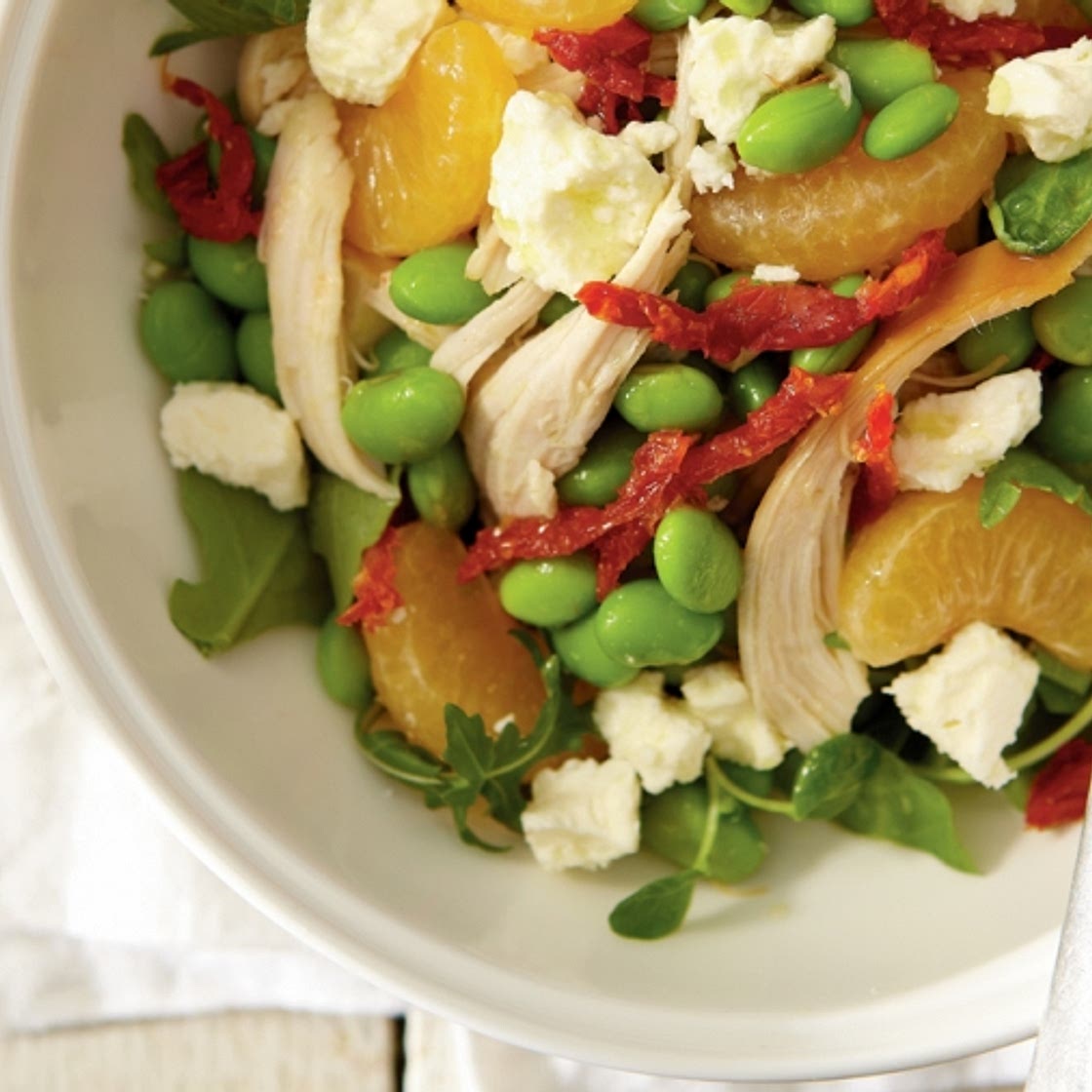 Citrusy Chicken Salad with Feta