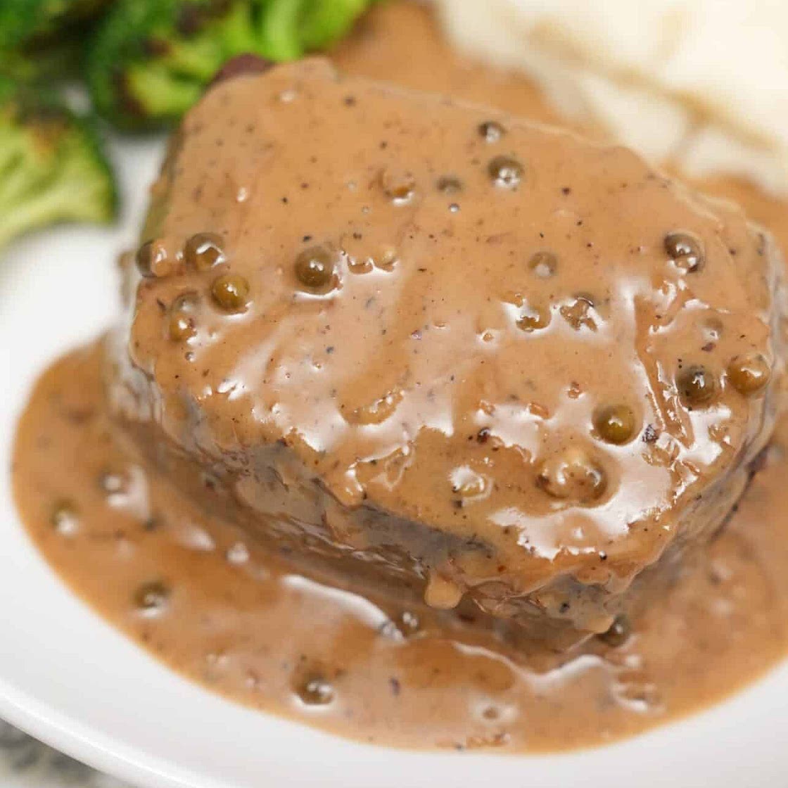 Peppercorn Sauce for Steak (VIDEO)