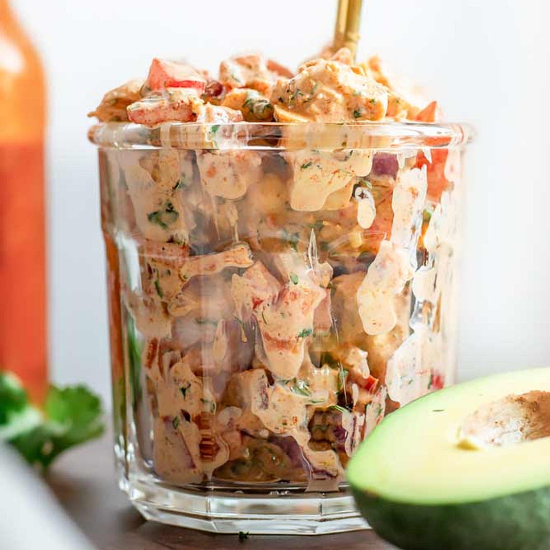 Ensalada de Pollo {Mexican Chicken Salad}